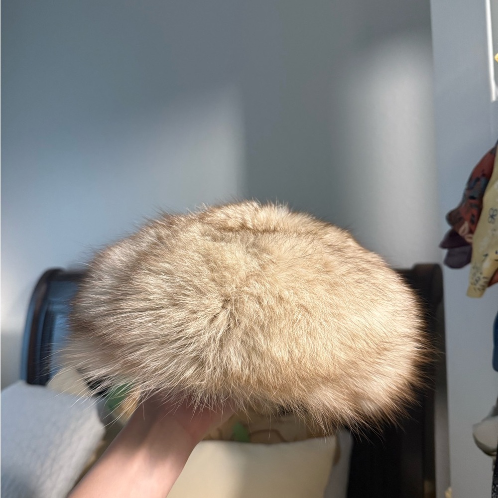 Vintage Faux Fur Hat